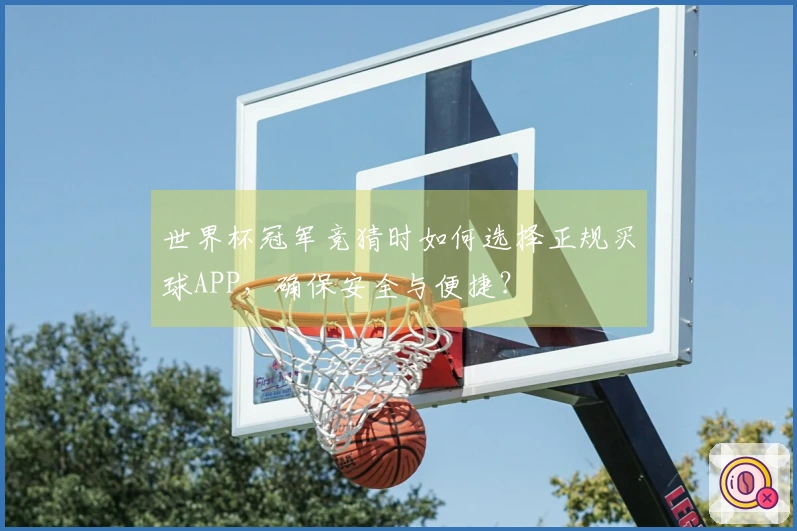 世界杯冠军竞猜时如何选择正规买球APP，确保安全与便捷？