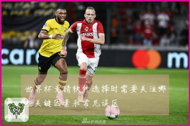 世界杯竞猜软件选择时需要关注哪些关键因素和常见误区