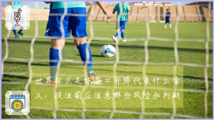 世界杯买足球盘口升降代表什么含义，投注前应注意哪些风险和判断标准
