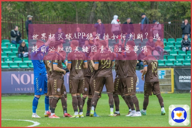 世界杯买球APP稳定性如何判断？选择前必知的关键因素与注意事项