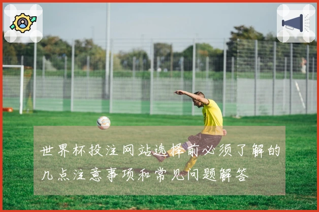 世界杯投注网站选择前必须了解的几点注意事项和常见问题解答